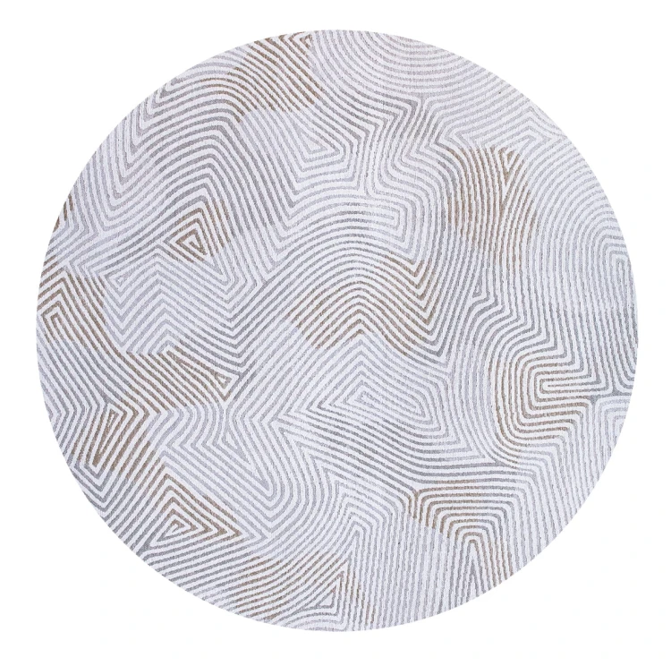 CORAL OYSTER WHITE ROUND 9228