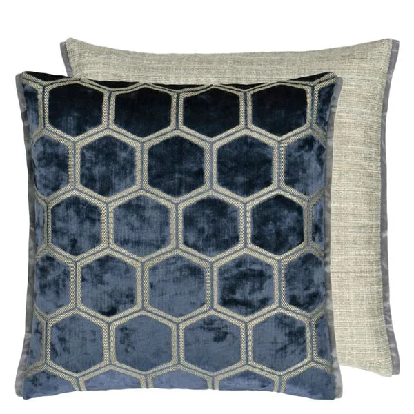 Manipur Midnight Medium Cushion 43 x 43cm CCDG1067