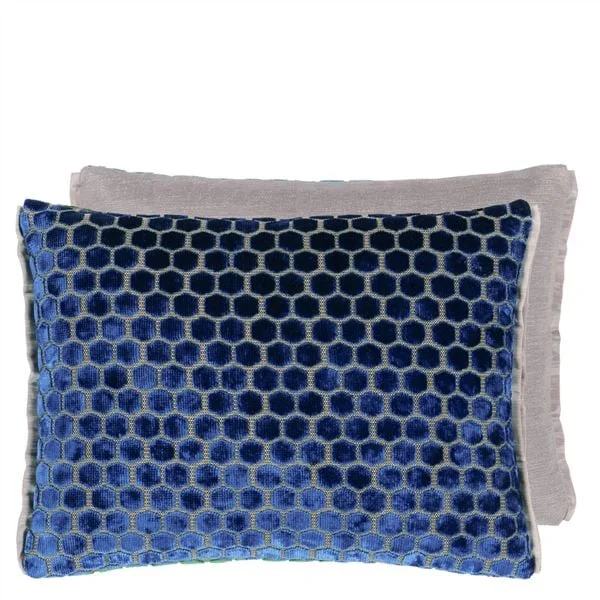 Jabot Cobalt Cushion 30 x 40cm CCDG1484