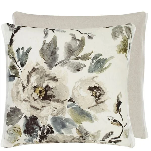 Shanghai Garden Ecru Cushion 60 x 60cm CCDG0355