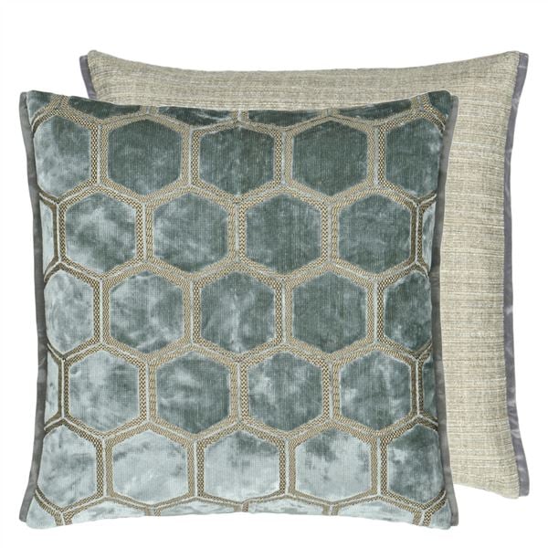 Manipur Silver Medium Cushion 43 x 43cm CCDG0988