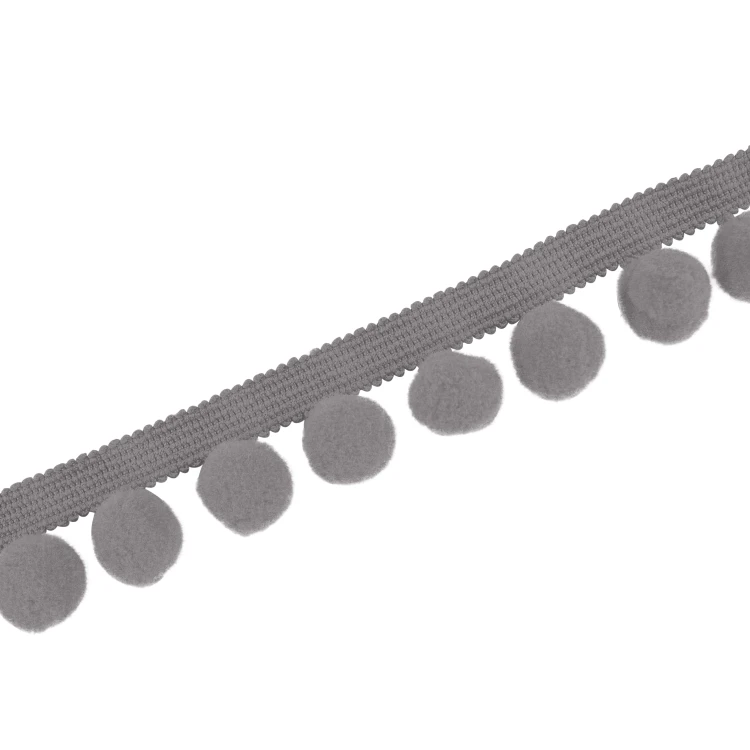 Tkanina Pom Pom Braid Grey T79/04