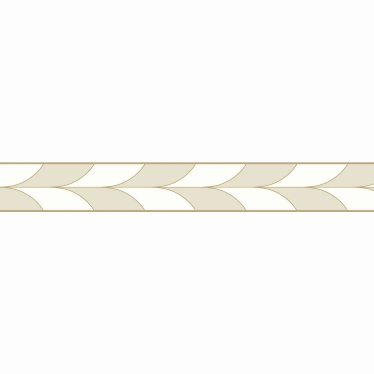 Border LA FESTIVE BEIGE LIN Casadeco 201101326