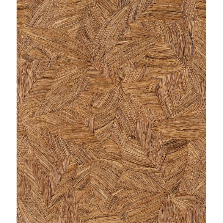 Mural WOOD LEAVES MARRON Caselio 106172025, 106172026, 106172027