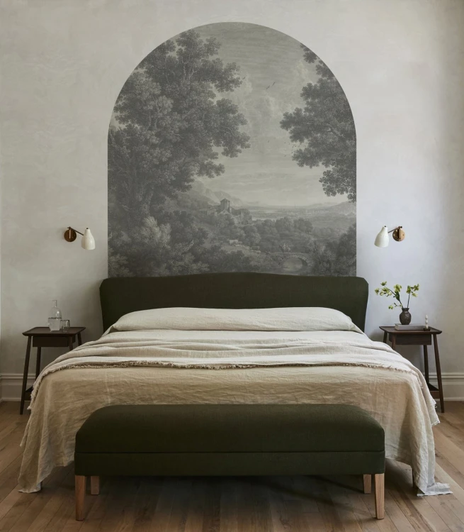 Tapeta w kształcie łuku Arch Picturesque Valley of Serenity Wallcolors ARCH-9107