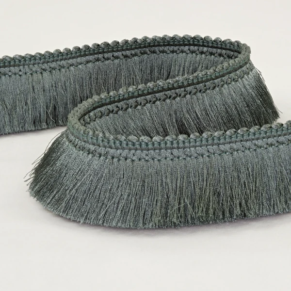 Brush Fringe Smoky Blue