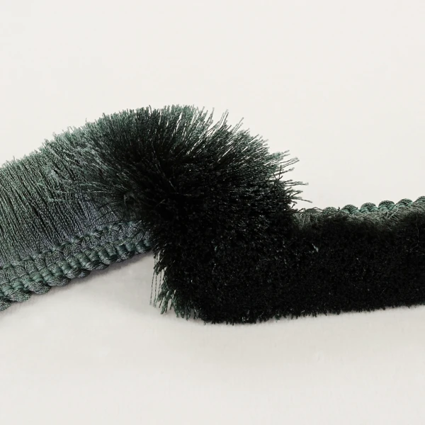 Brush Fringe Smoky Blue