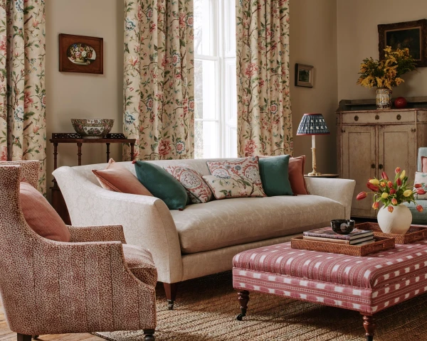 Tkanina Belgrove by Colefax and Fowler F4832