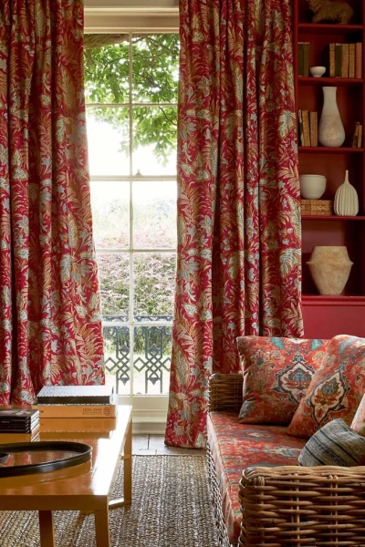 Tkanina Floriana Velvet by Colefax and Fowler F4689