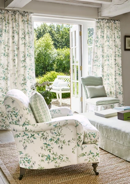 Tkanina Jay Check by Colefax and Fowler F4762