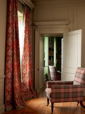 Tkanina Lowick Plaid by Colefax and Fowler F4628