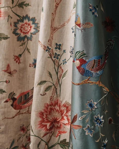 Tkanina Olivia Silk by Colefax and Fowler F4841