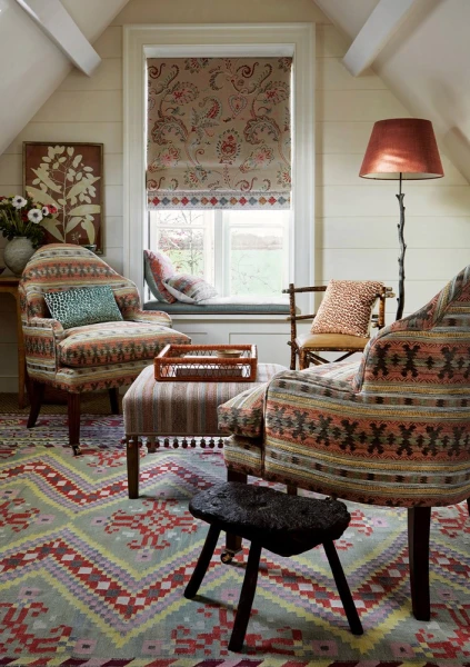 Tkanina Silas by Colefax and Fowler F4728