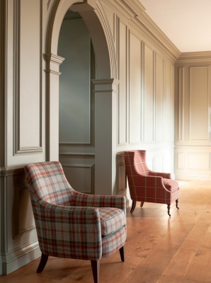 Tkanina Fen Plaid by Colefax and Fowler F4636
