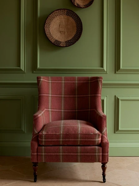 Tkanina Fen Plaid by Colefax and Fowler F4636