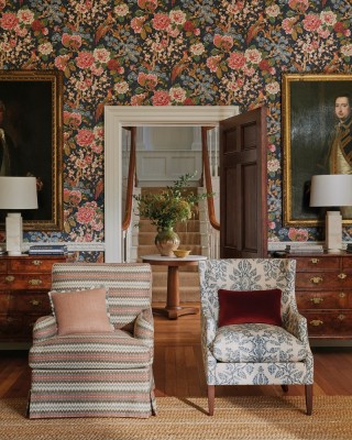 Tkanina Radcot Stripe by Colefax and Fowler F4892