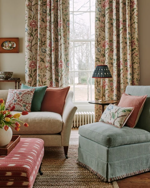 Tkanina Belgrove by Colefax and Fowler F4832