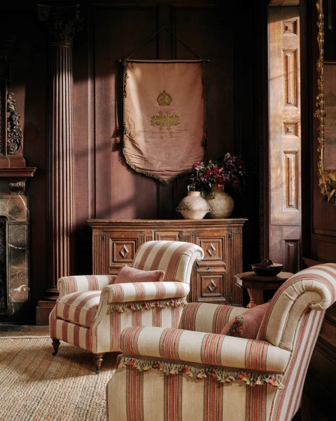 Tkanina Croft by Colefax and Fowler F4851