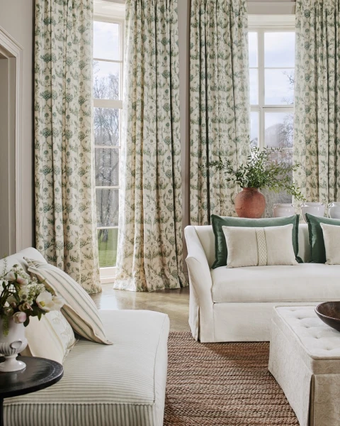 Tkanina Elmscott Stripe by Colefax and Fowler F4827
