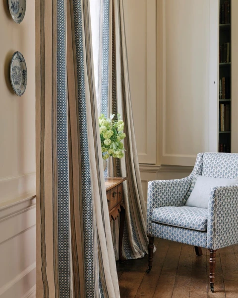 Tkanina Lytton by Colefax and Fowler F4881