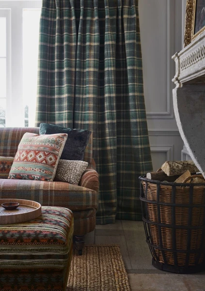 Tkanina Magnus Plaid by Colefax and Fowler F4721