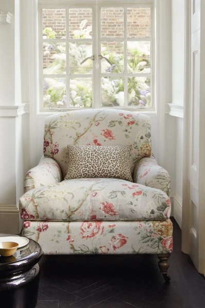Tkanina Monmouth by Colefax and Fowler F4659
