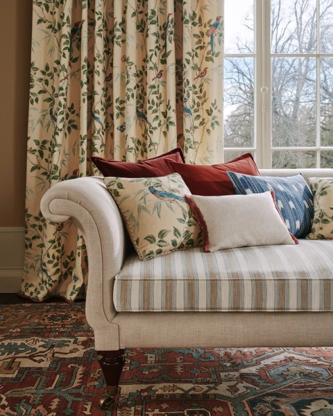 Tkanina Romaine Stripe by Colefax and Fowler F4838