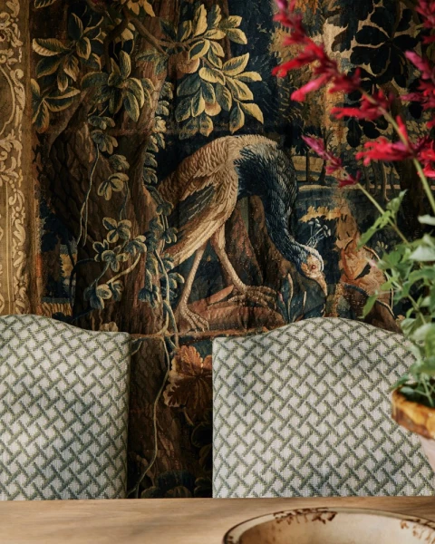 Tkanina Sandford by Colefax and Fowler F4893
