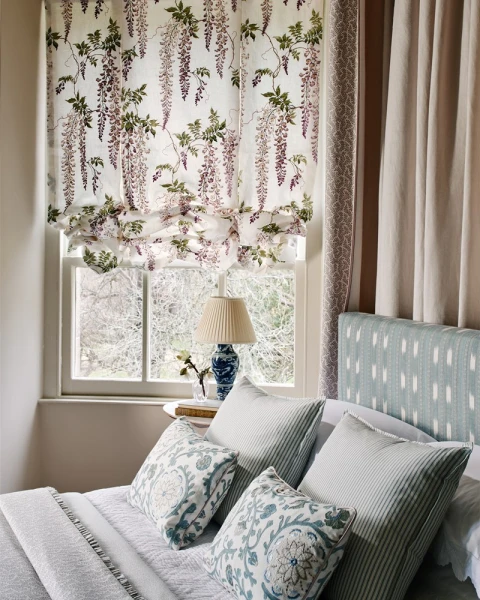 Tkanina Seraphina Linen by Colefax and Fowler F4821