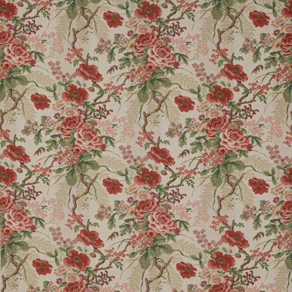 Tkanina Tree Poppy by Colefax and Fowler F4765