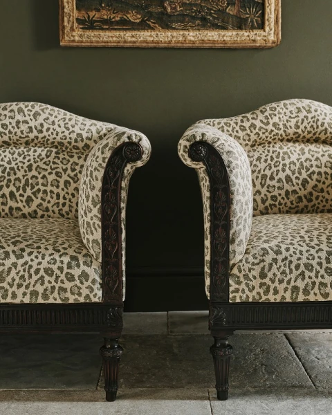 Tkanina Chester by Colefax and Fowler F4854
