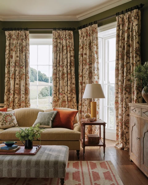 Tkanina Clarence by Colefax and Fowler F4898