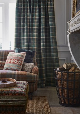 Tkanina Donovan Plaid by Colefax and Fowler F4722