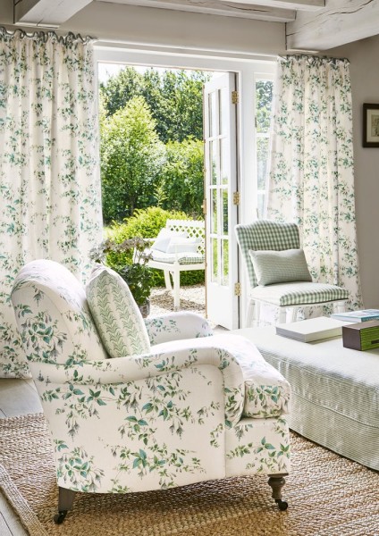 Tkanina Jay Check by Colefax and Fowler F4762