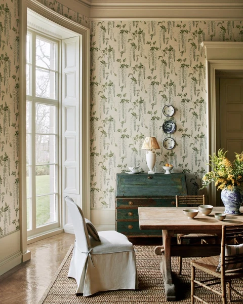 Tkanina Melcombe Stripe by Colefax and Fowler F4829