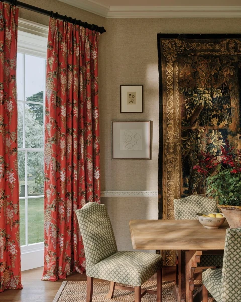 Tkanina Sandford by Colefax and Fowler F4893