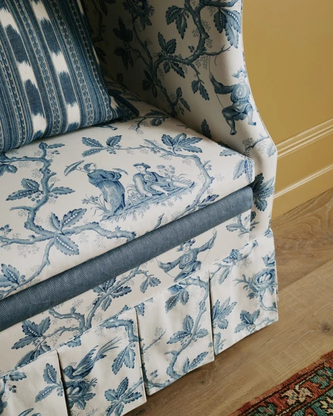 Tkanina Toile Chinoise by Colefax and Fowler F4835