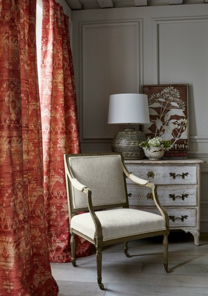 Tkanina Durant by Colefax and Fowler F4729