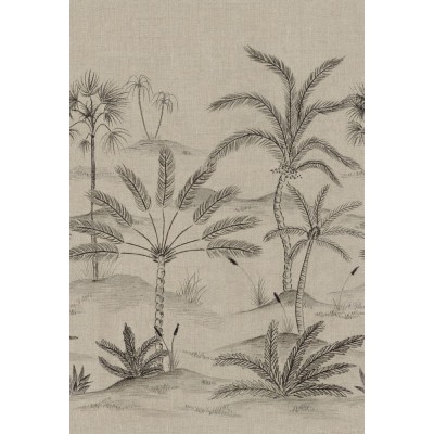 Mural SKOURA LIN/NOIR Casamance 78223874 1