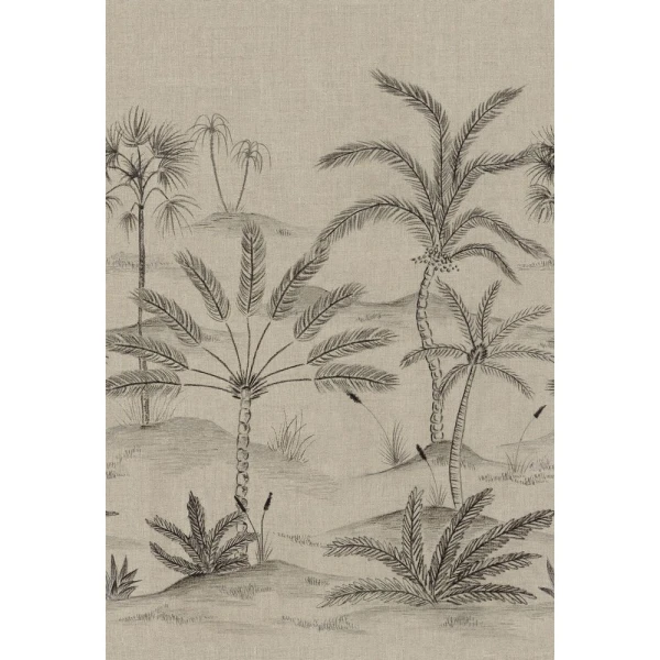 Mural SKOURA LIN/NOIR Casamance 78223874 1