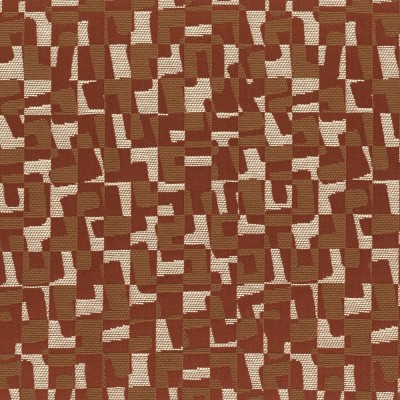 Tkanina GANDIN ROUGE TERREUX Casamance 83800440 1