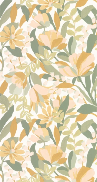 Tapeta FLOREA VERT MOUSSE Caselio 107967753 1