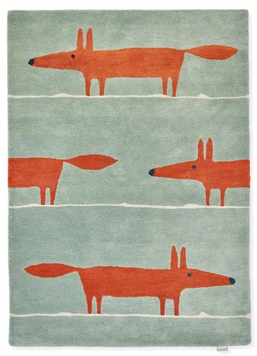 Miętowy Dywan w Liski – MR FOX MINT POPPY 25313