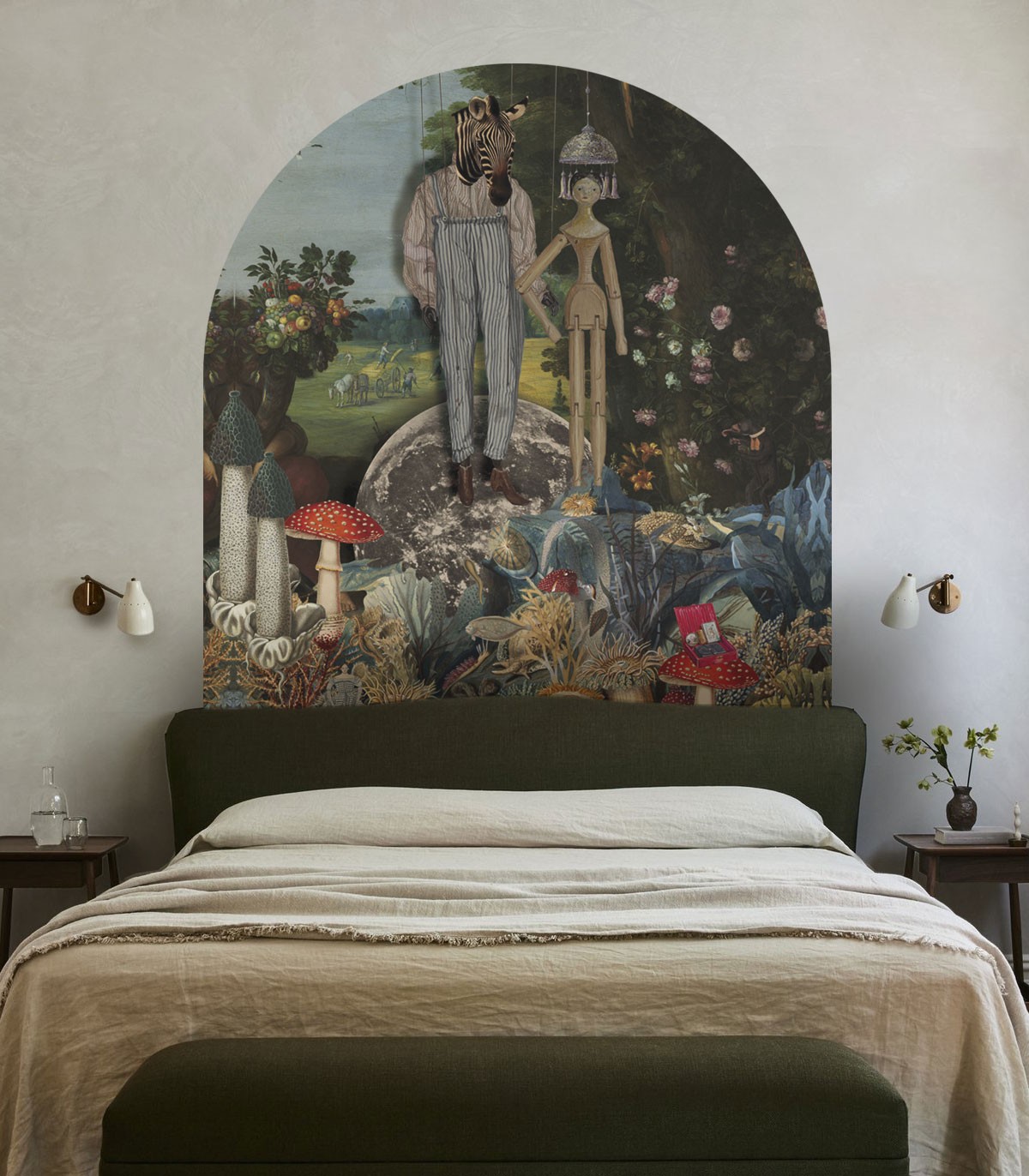 Tapeta w kształcie łuku Arch Puppets Wallcolors ARCH-9166