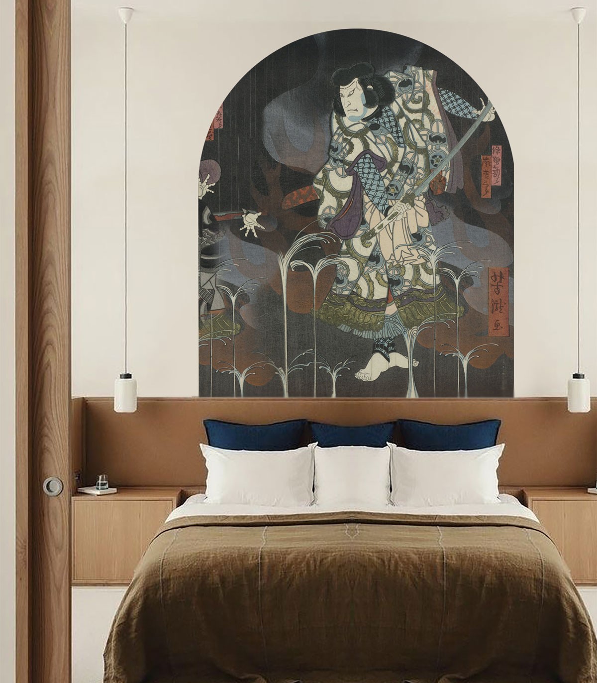 Tapeta w kształcie łuku Arch Shoguns Shadow Wallcolors ARCH-9140