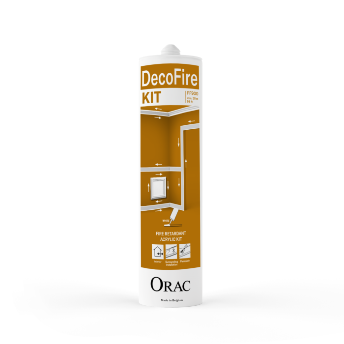 Ognioodporny uszczelniacz akrylowy FF900 ORAC 5414433057664