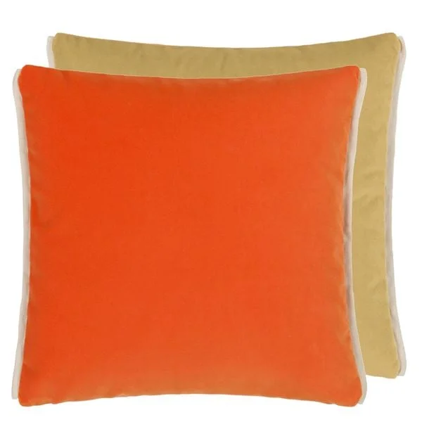 Varese Zinnia & Straw Cushion 43 x 43cm CCDG1631