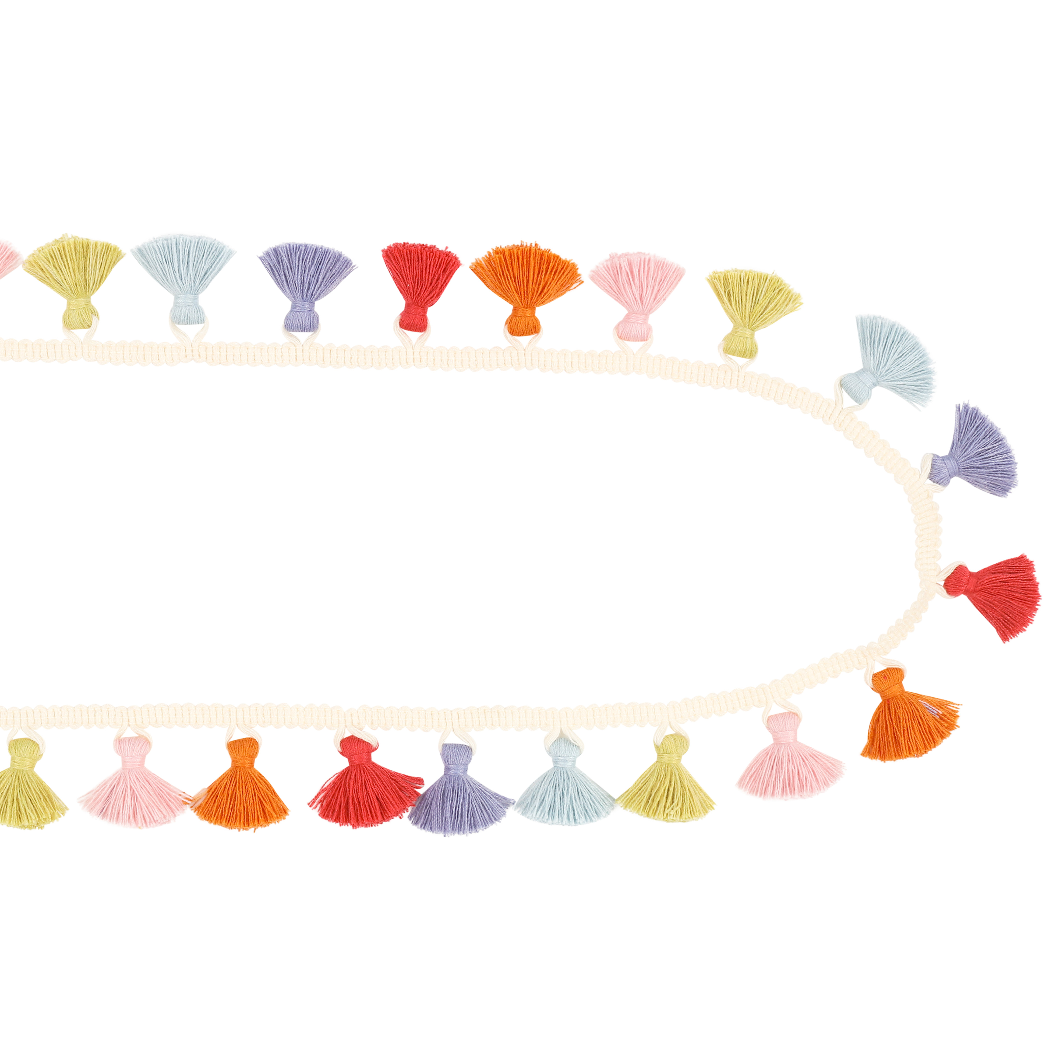 Tkanina Tufty Braid Rainbow T84/08