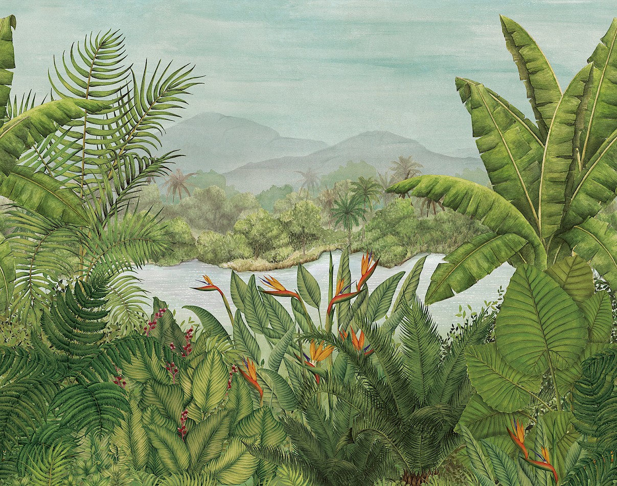 Tapeta Khroma Rainforest Bloom DG3RAI1031