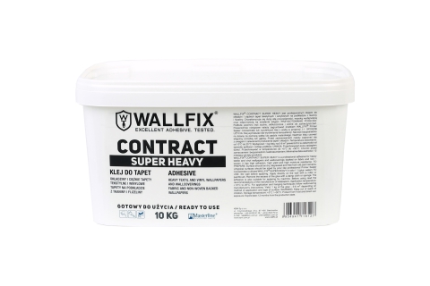 Gotowy klej do tapet - Wallfix Contract Super Heavy 10 kg